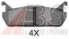 A.B.S. 36723 OE Brake Pad Set, disc brake